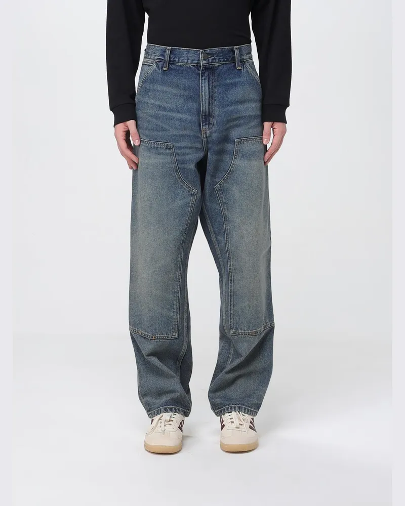 Carhartt WIP Hose herren Blau
