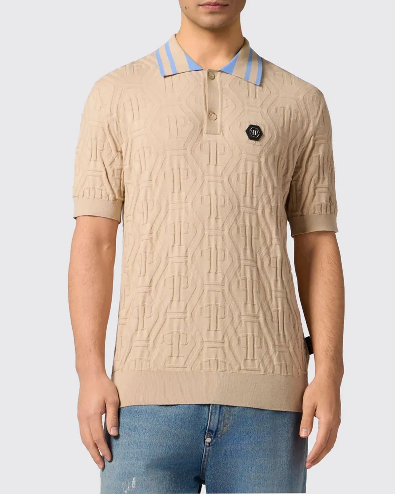 Philipp Plein Polo herren Beige