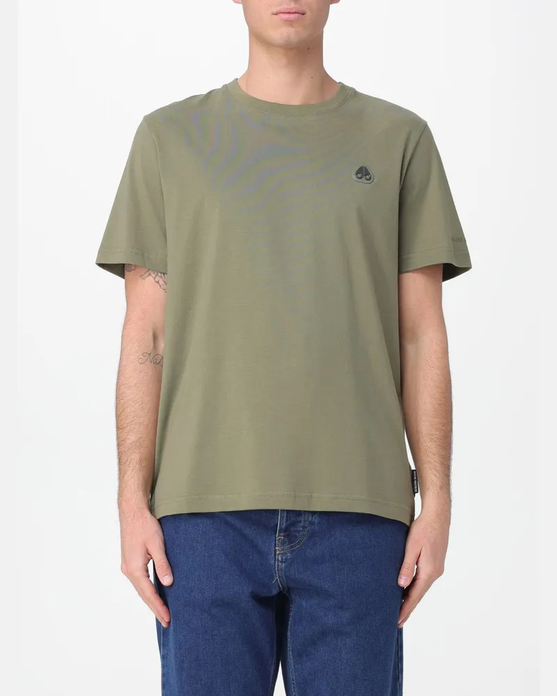 Moose Knuckles T-shirt herren Grün