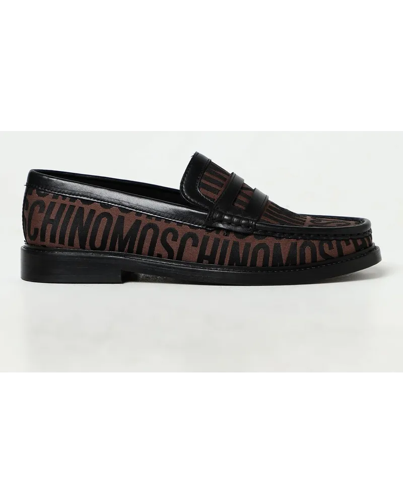 Moschino Flache schuhe damen Braun