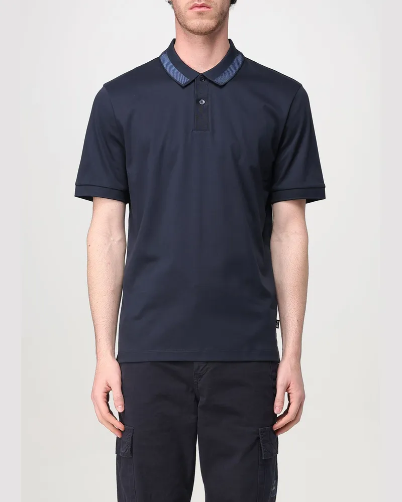 HUGO BOSS Polo herren Blau