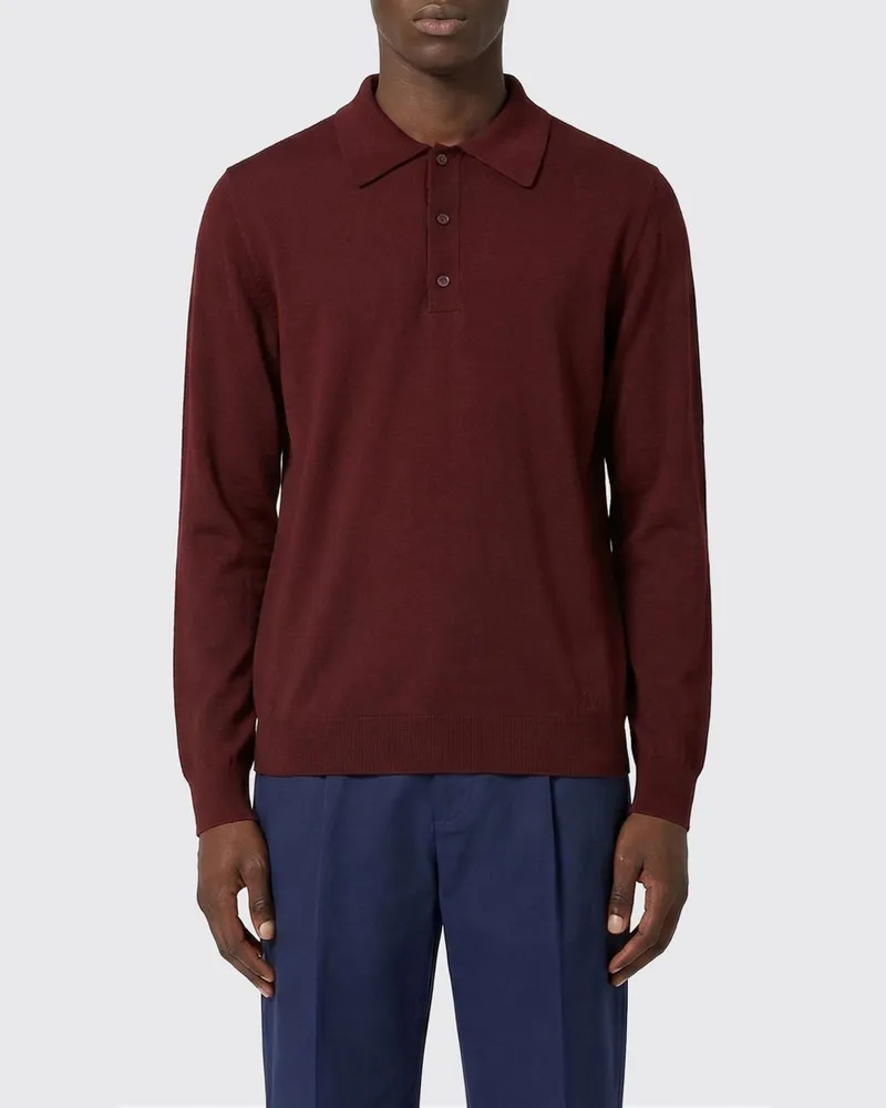 Valentino Garavani Polo herren Burgunderrot