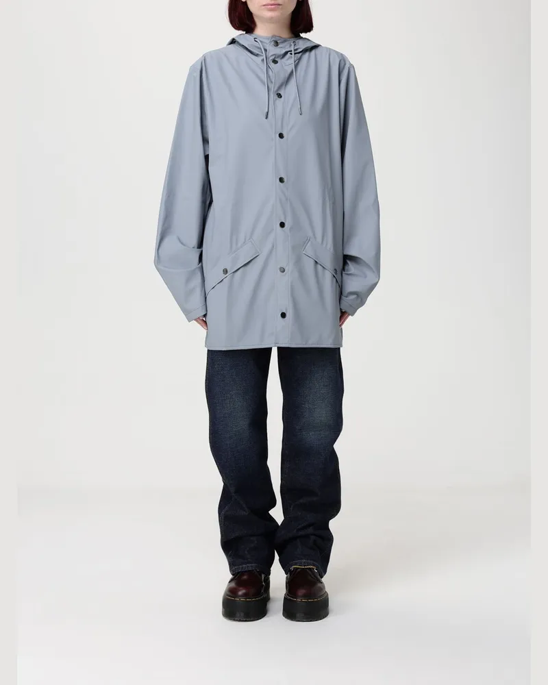 RAINS Jacke damen Grau