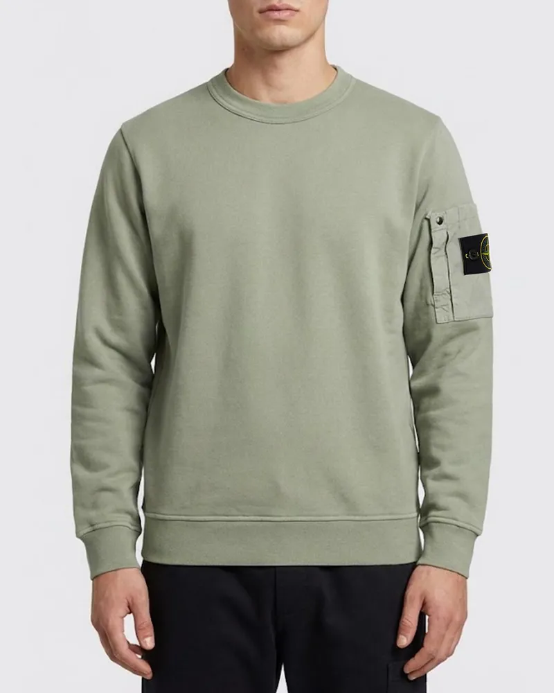 Stone Island Sweatshirt herren Sage
