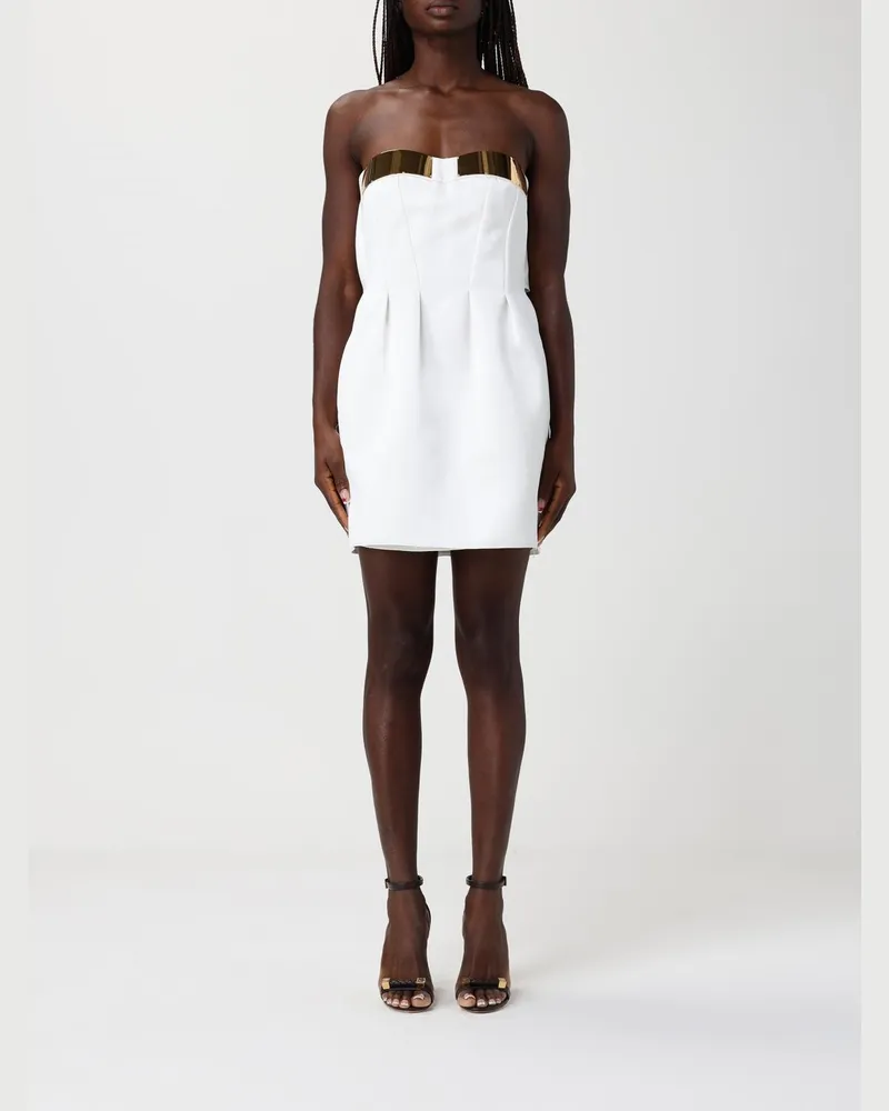 Elisabetta Franchi Kleid damen Ivory