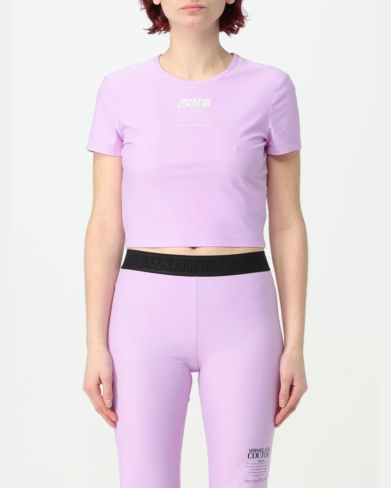 Versace Jeans T-shirt damen Violett