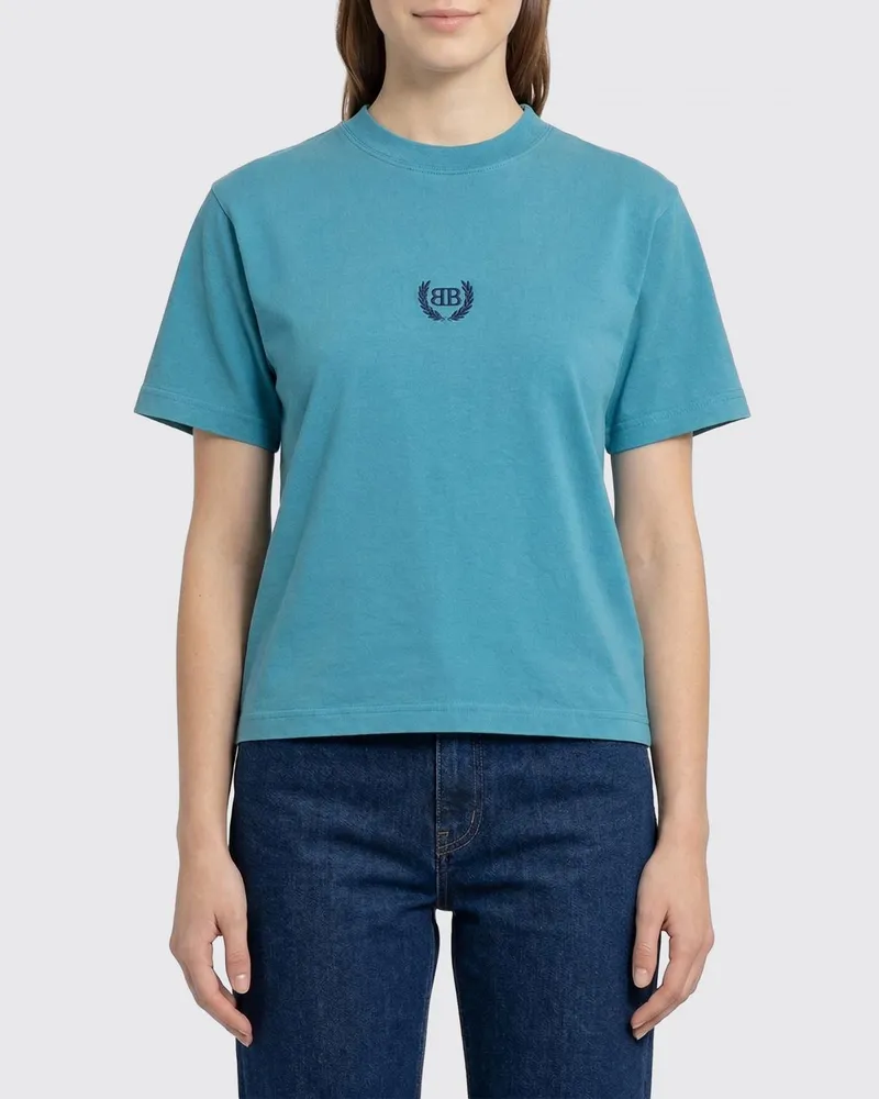 Balenciaga T-shirt damen Navy