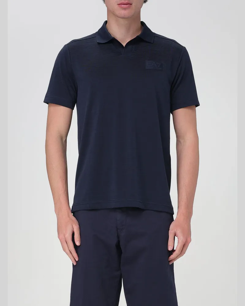 EA7 Polo herren Blau