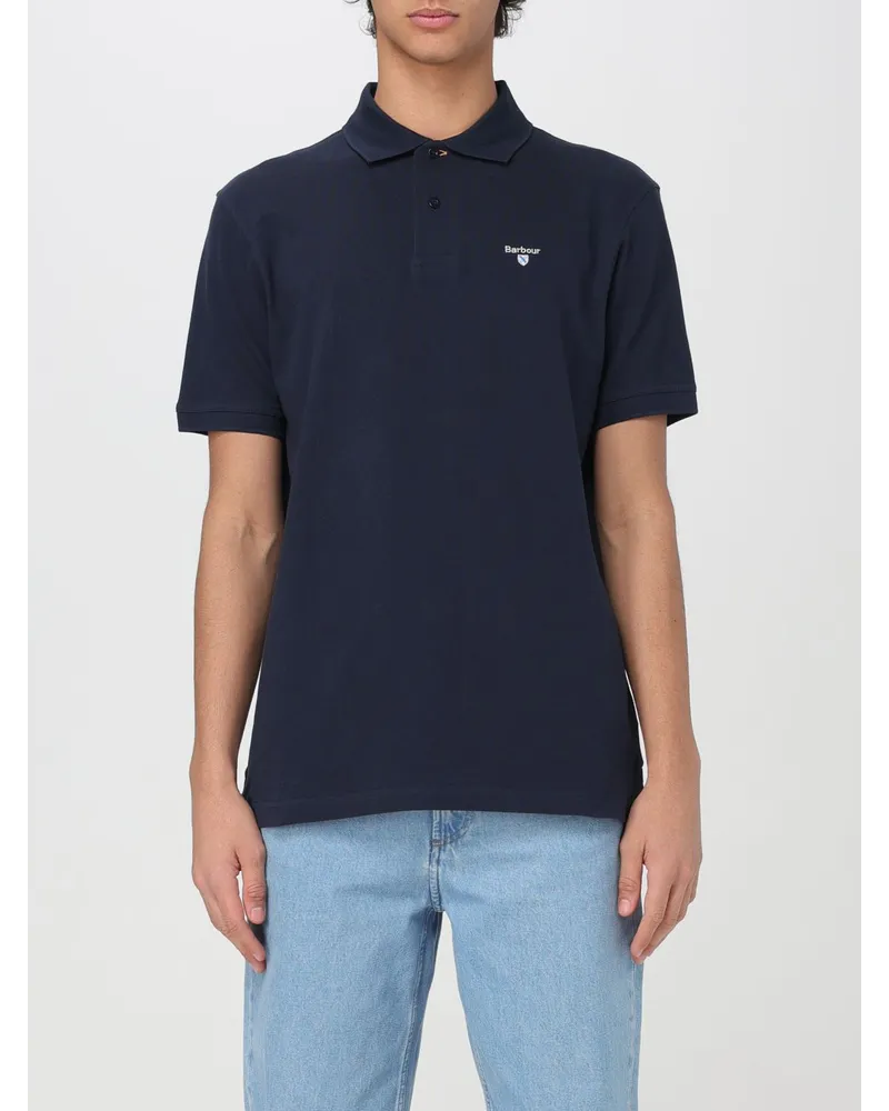 Barbour Polo herren Navy