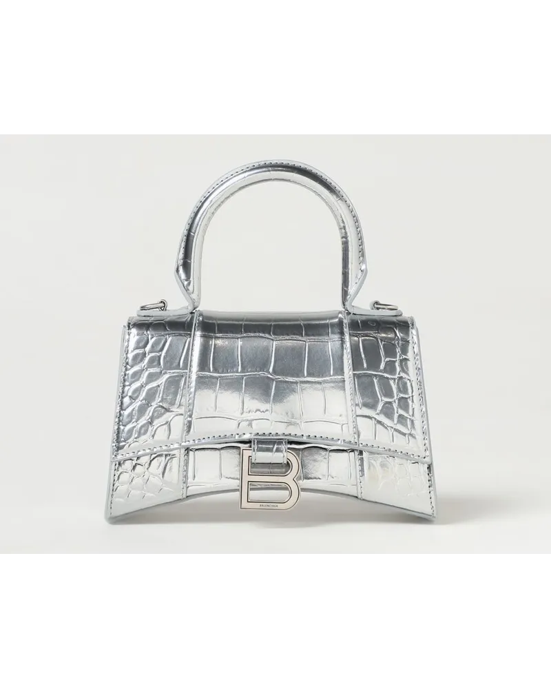 Balenciaga Schultertasche damen Silber