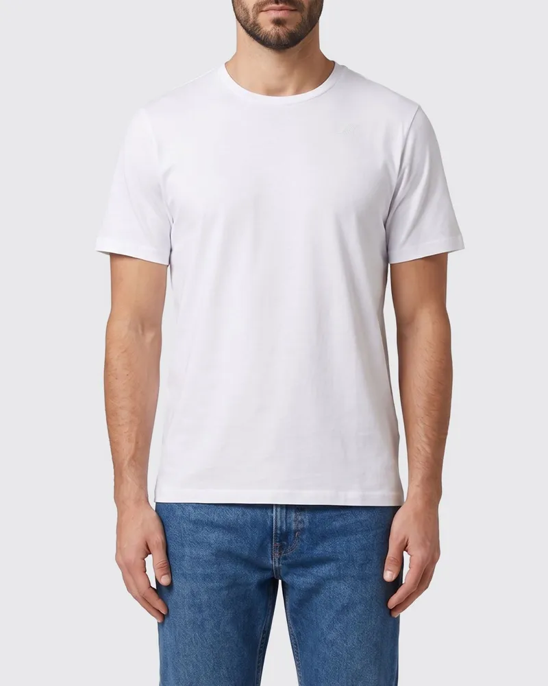 K-Way T-shirt herren Weiß