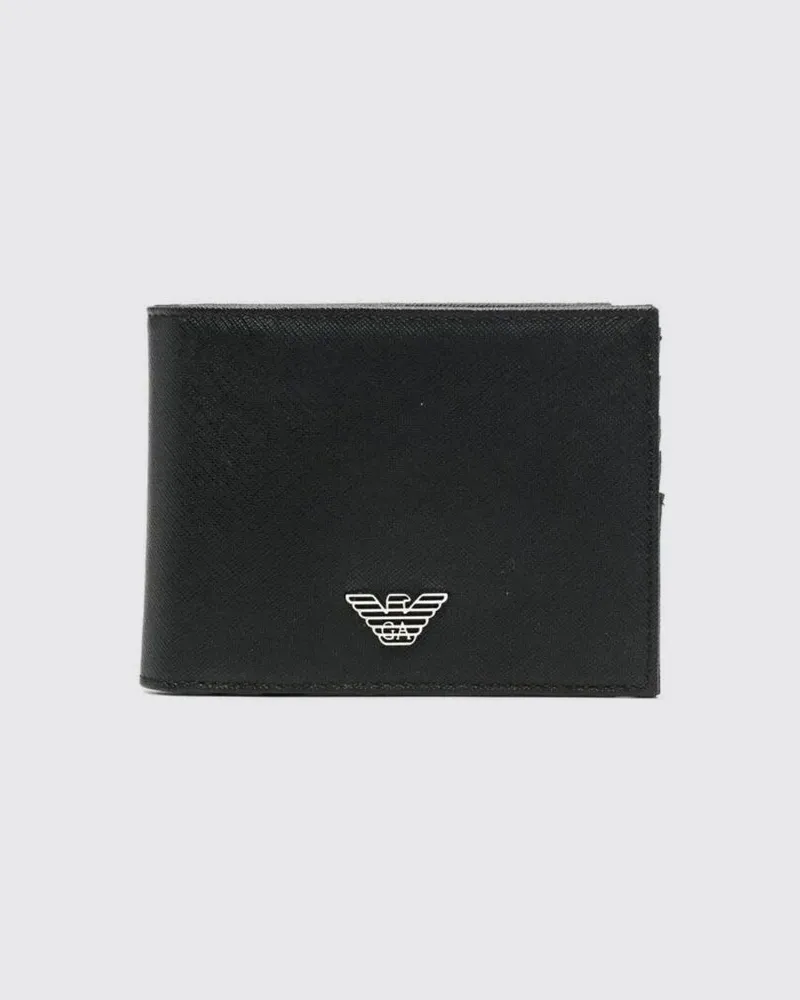 Emporio Armani Portmonnaie herren Schwarz