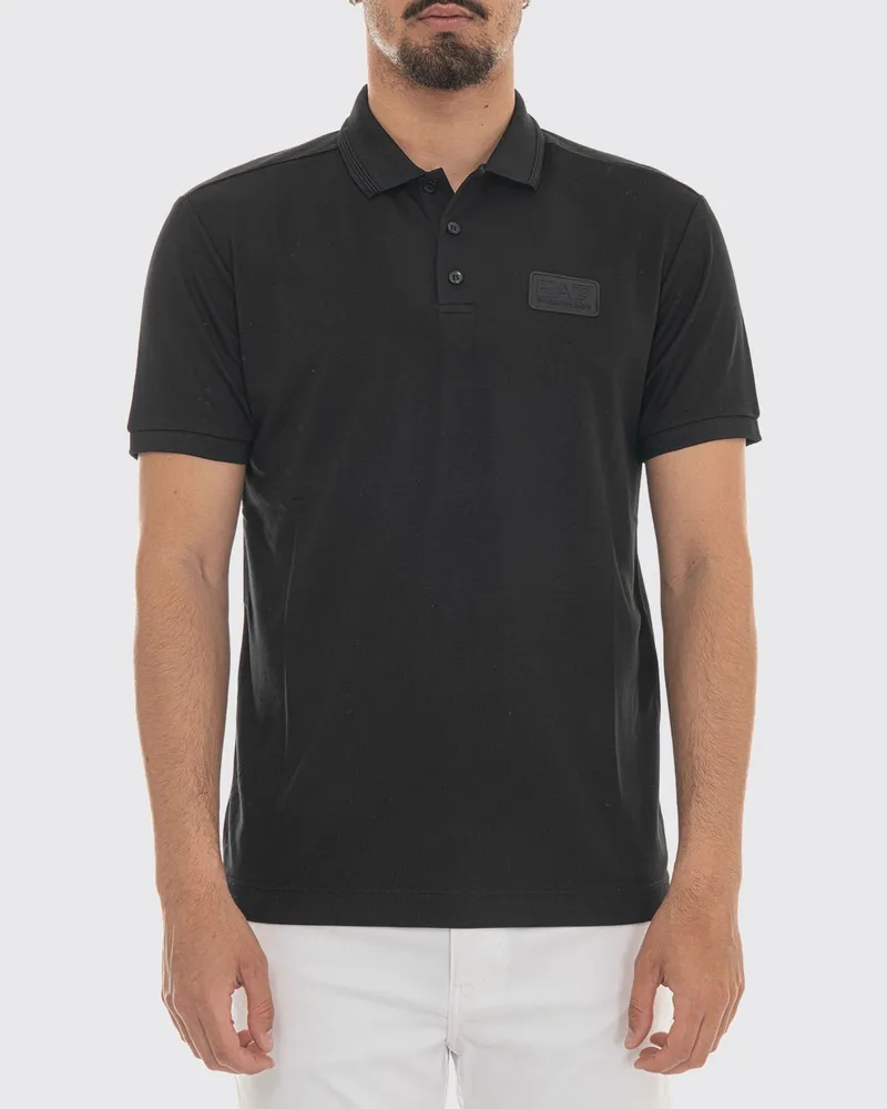 EA7 Polo herren Schwarz