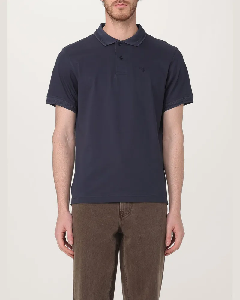 Barbour Polo herren Navy