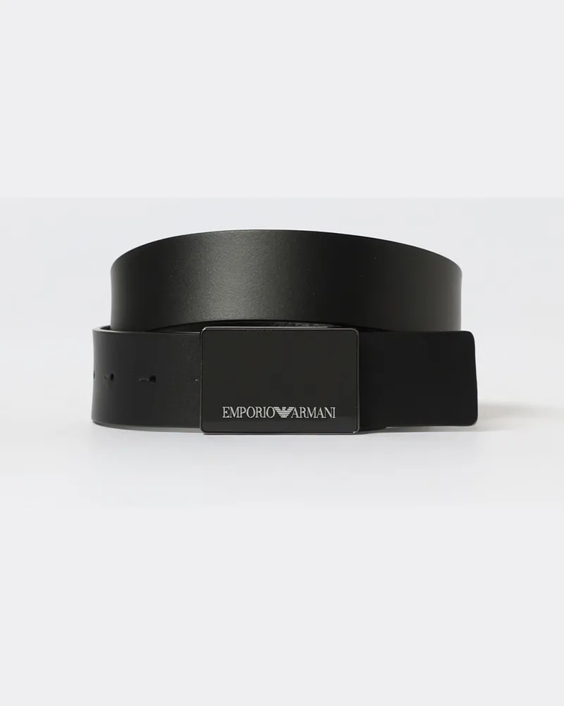 Emporio Armani Grtel herren Schwarz