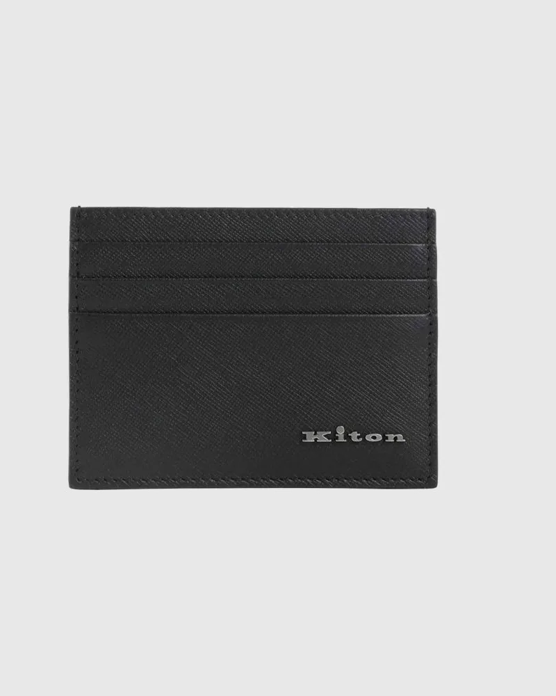 Kiton Portemonnaie herren Schwarz