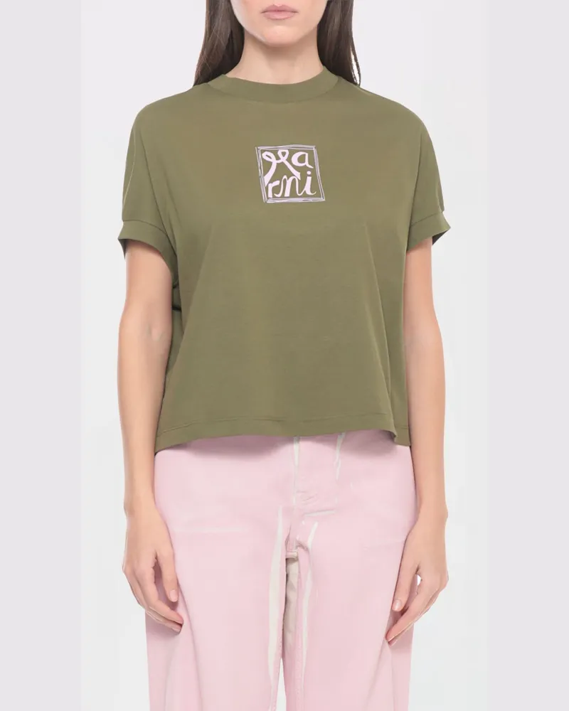 Marni T-shirt damen Grün