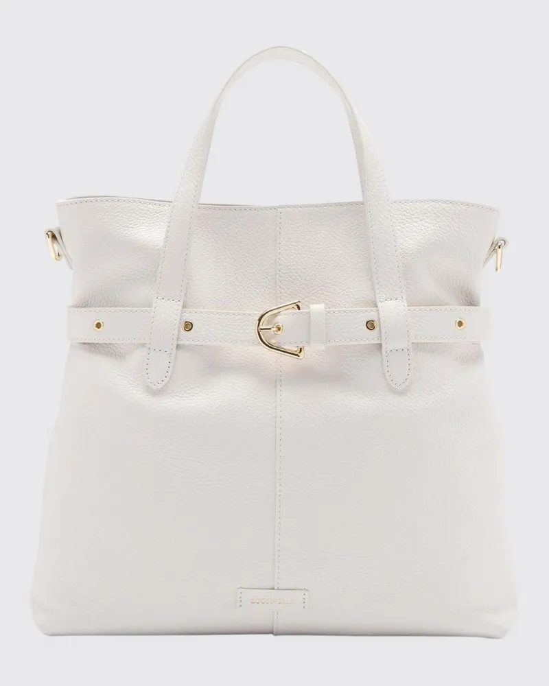 Coccinelle Schultertasche damen Weiß