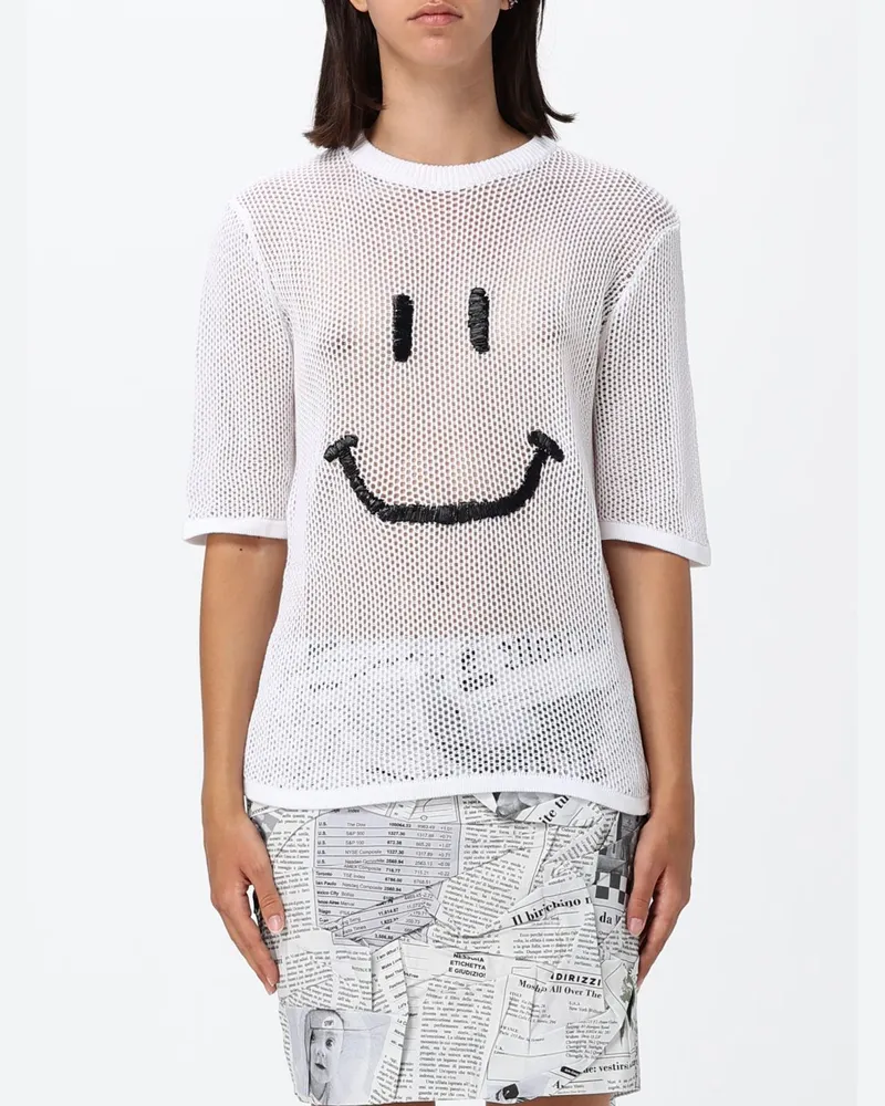 Moschino Pullover damen Weiß