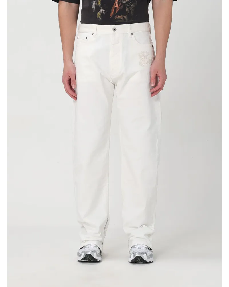 OFF-WHITE Hose herren Weiß
