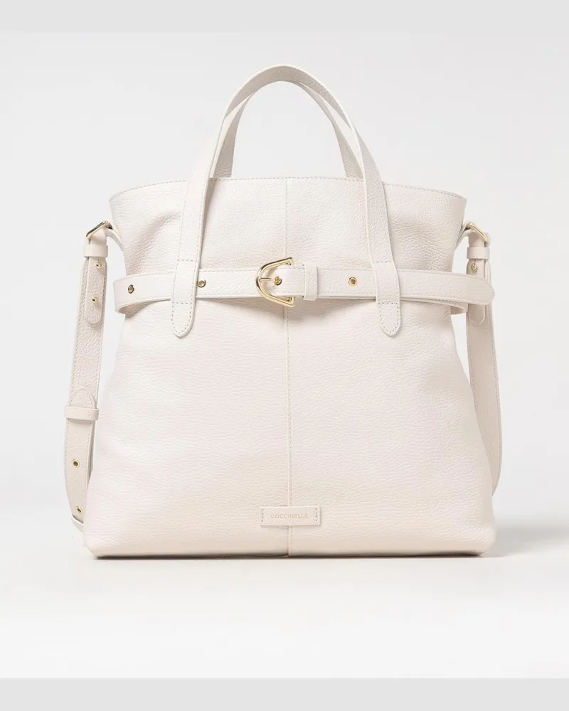 Coccinelle Schultertasche damen Weiß