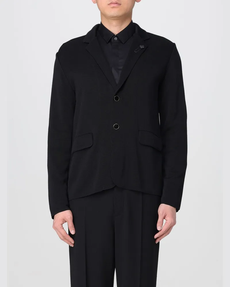 LARDINI Blazer herren Schwarz