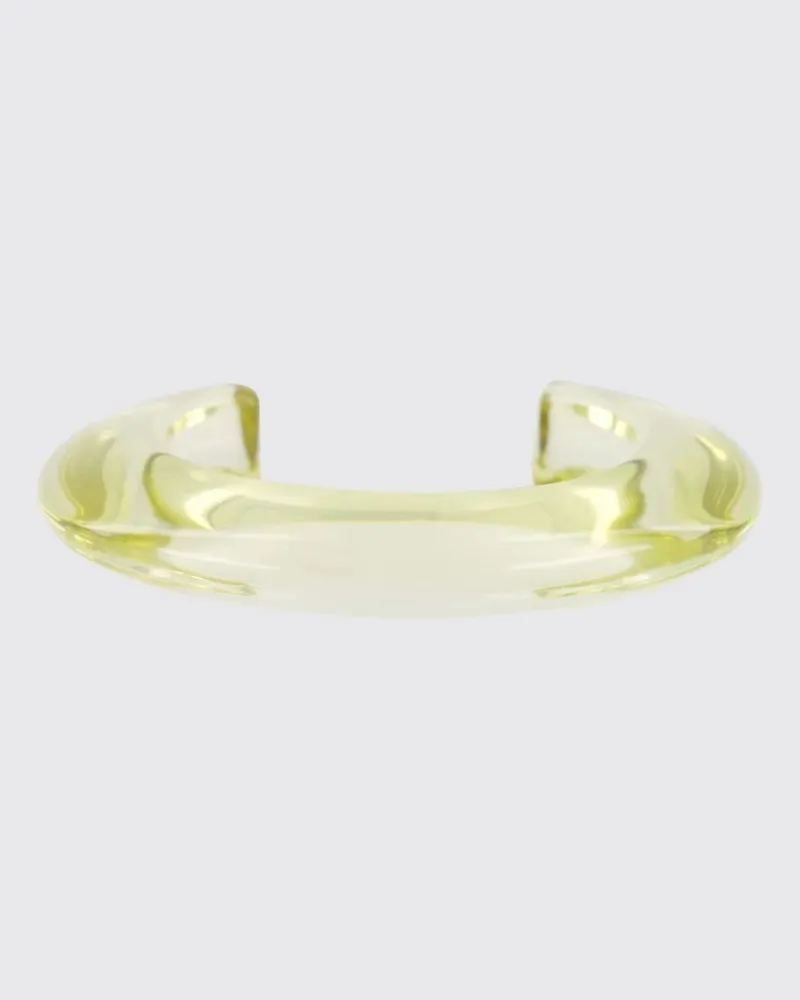Lizzie Fortunato Armreif aus Harz mit abgerundetem Design Limette