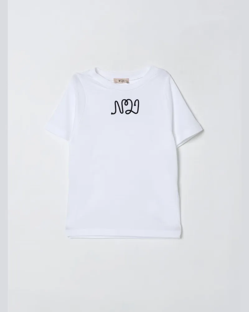 N° 21 T-shirt kinder Weiß