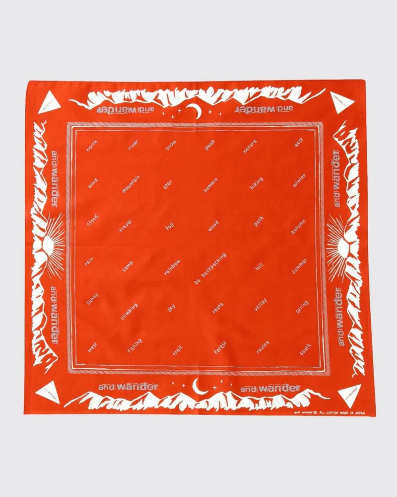 and wander Schal herren Rot