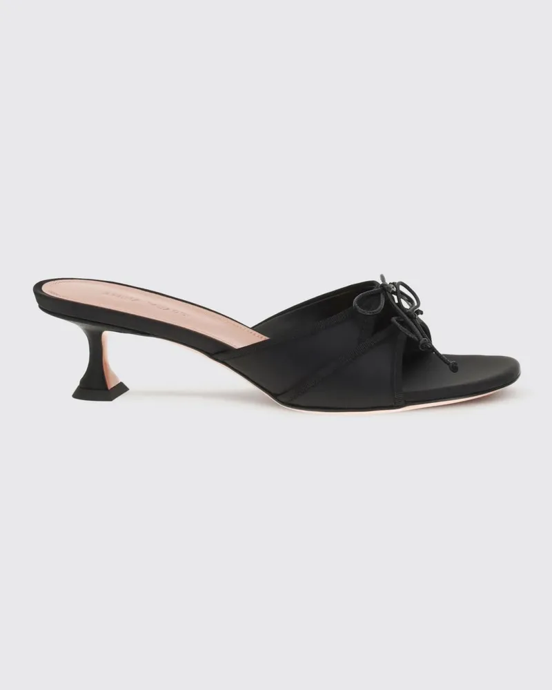 Amina Muaddi Schuhe damen Schwarz
