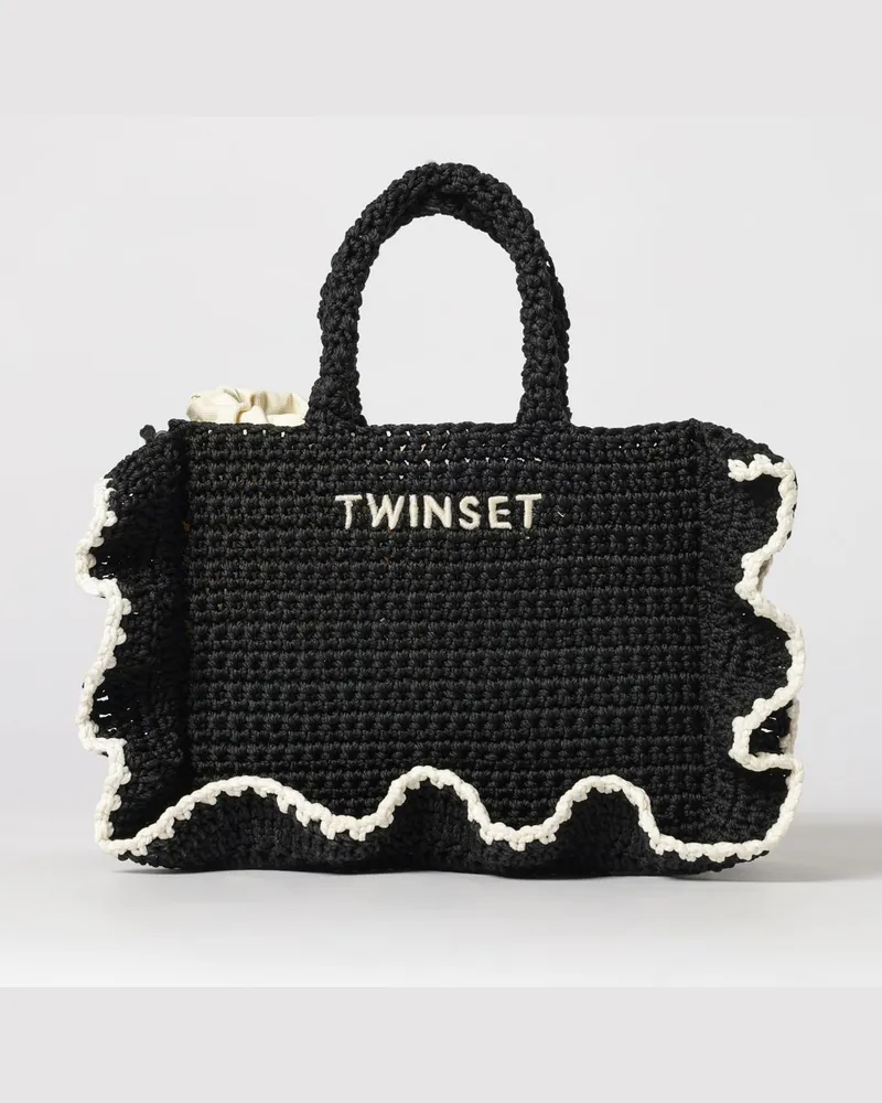 Twin-Set Tragetasche damen Schwarz