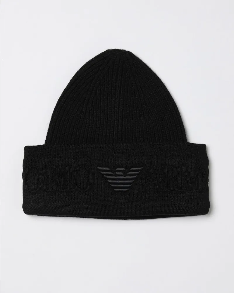 Emporio Armani Hut herren Schwarz