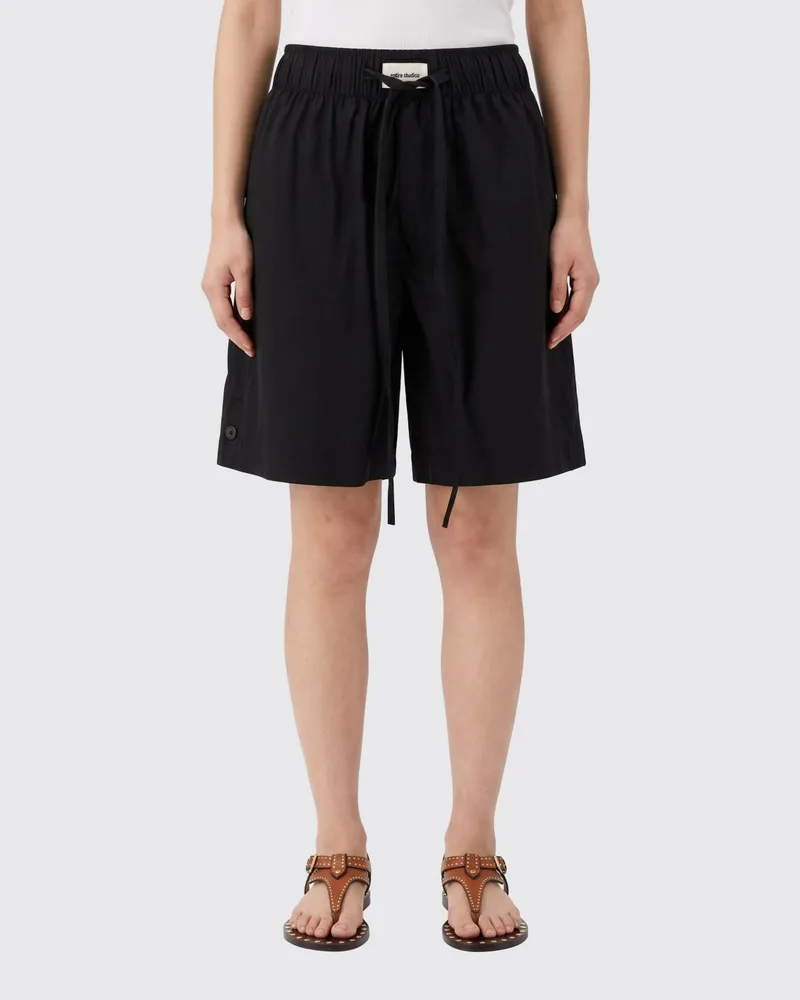 Entire Studios Baumwollshorts Schwarz