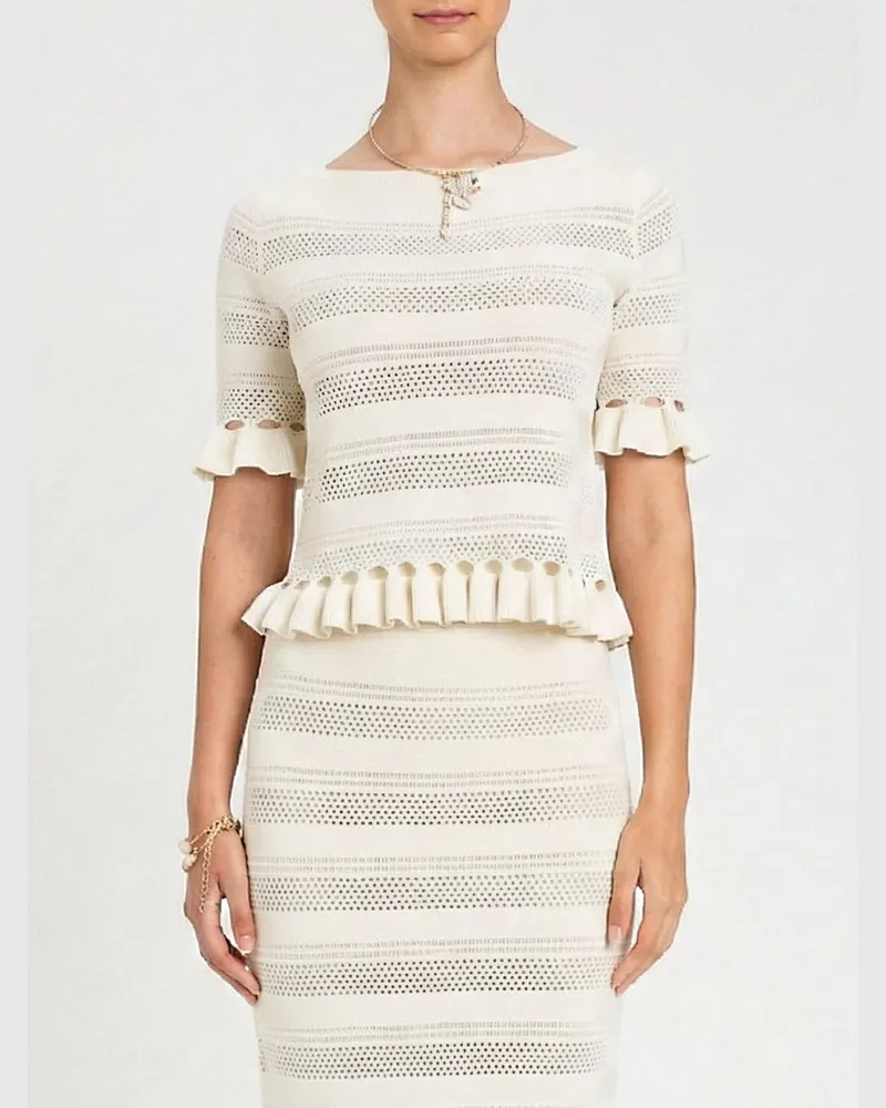 Twin-Set T-shirt damen Weiß