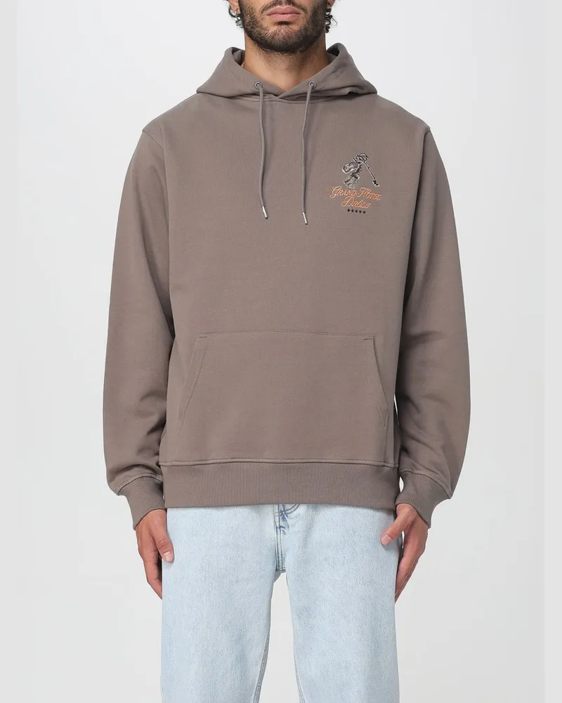 Drôle de Monsieur Sweatshirt herren Braun