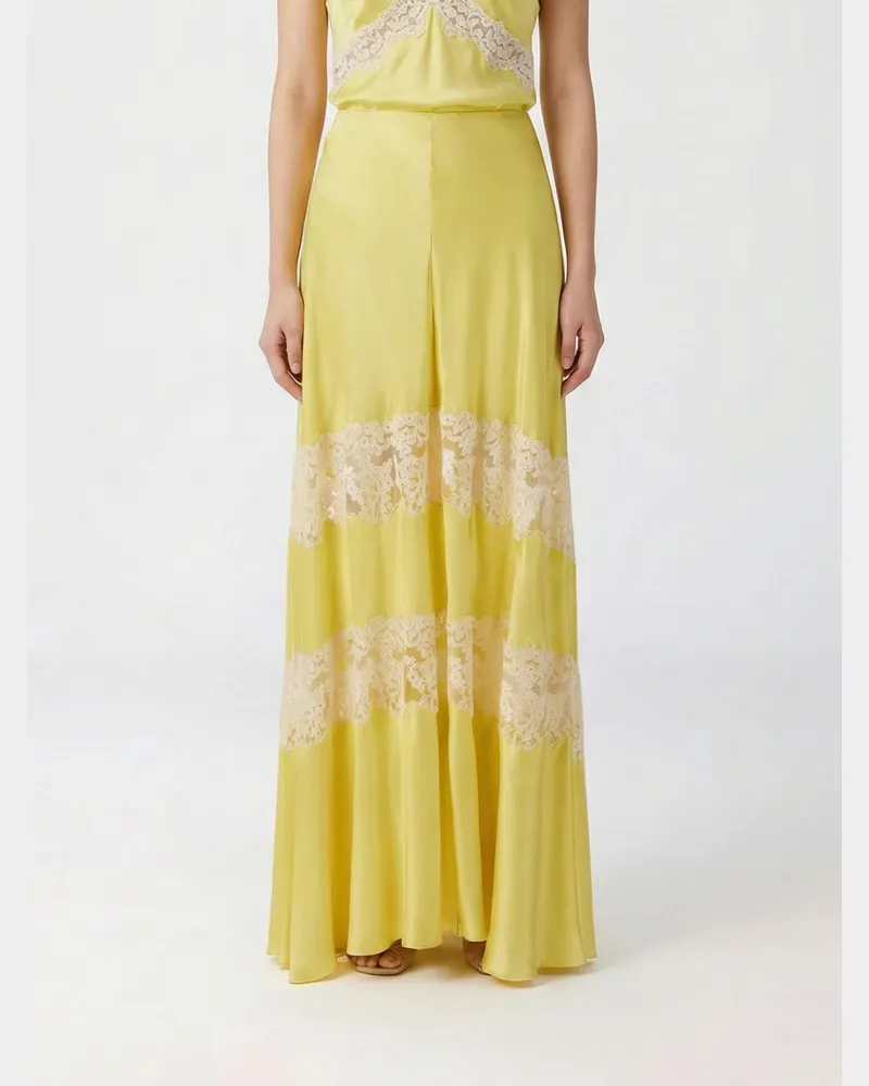 Alberta Ferretti Rock damen Gelb