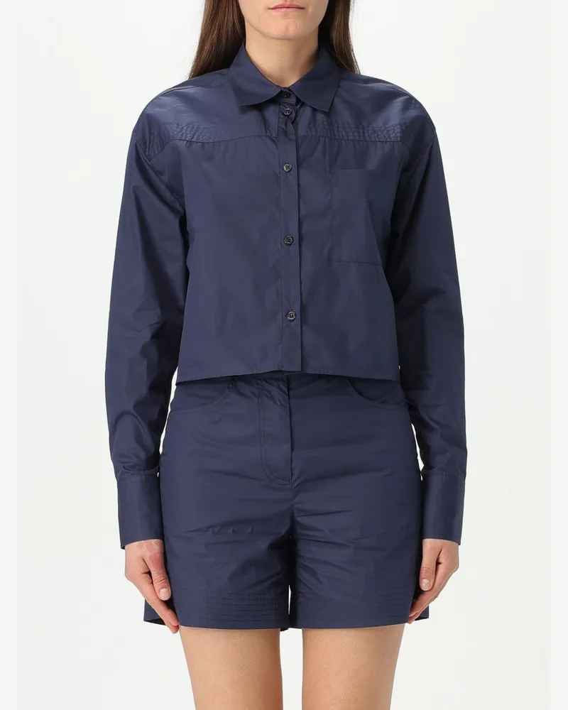 Colmar Hemdbluse damen Blau