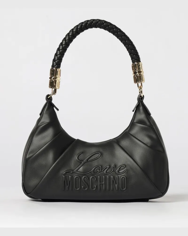 Moschino Schultertasche damen Schwarz