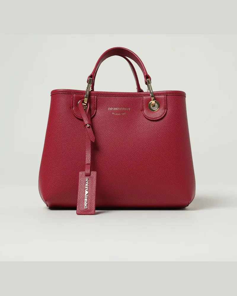 Emporio Armani Schultertasche damen Burgunderrot