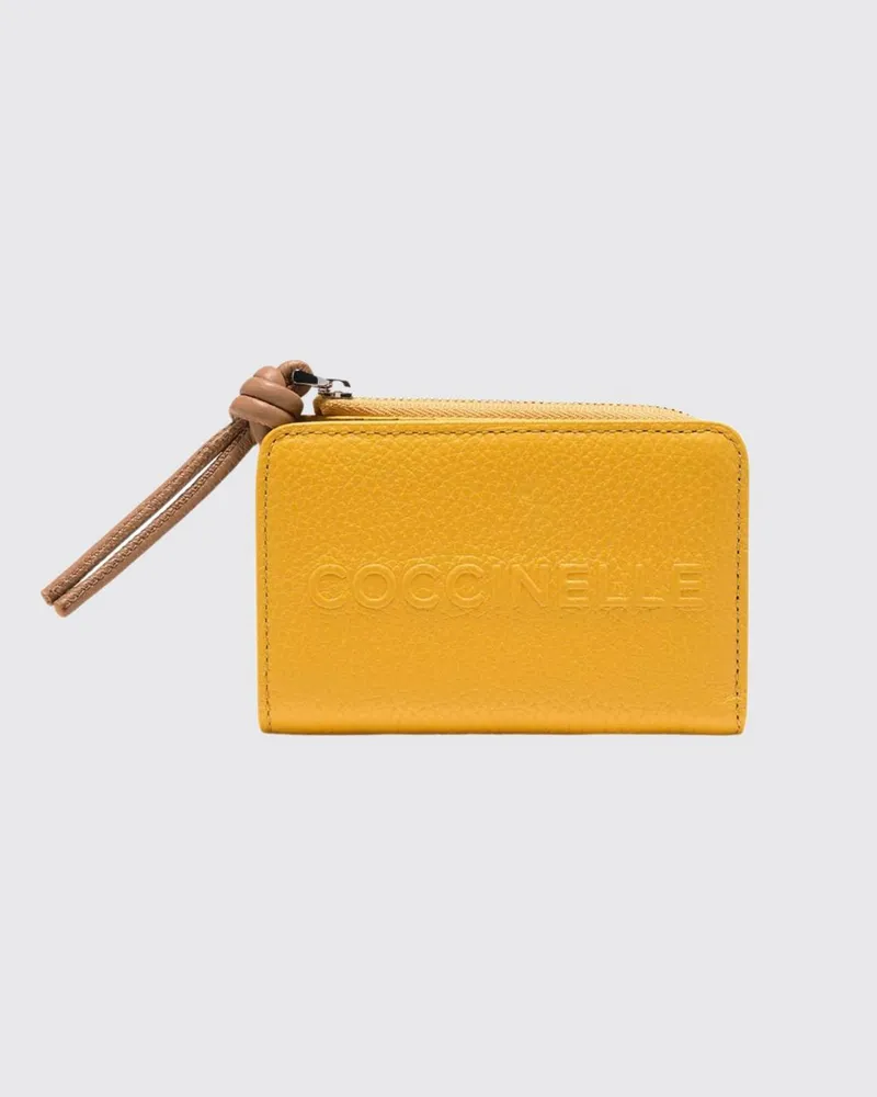 Coccinelle Geldbörse damen Gelb