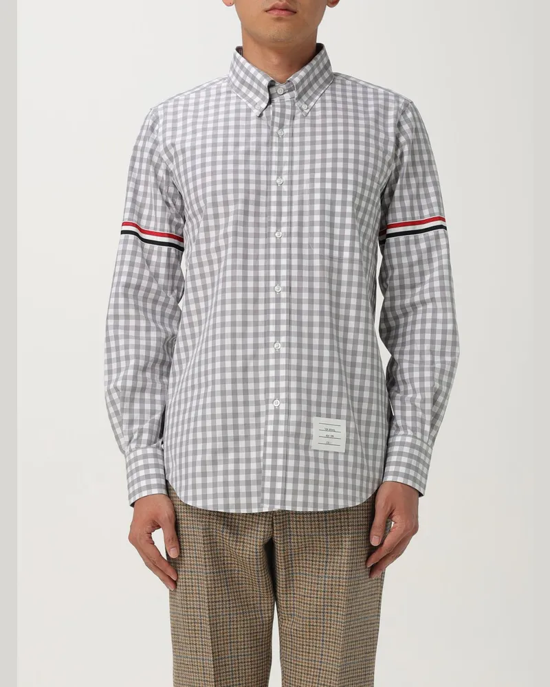 Thom Browne Hemd herren Grau