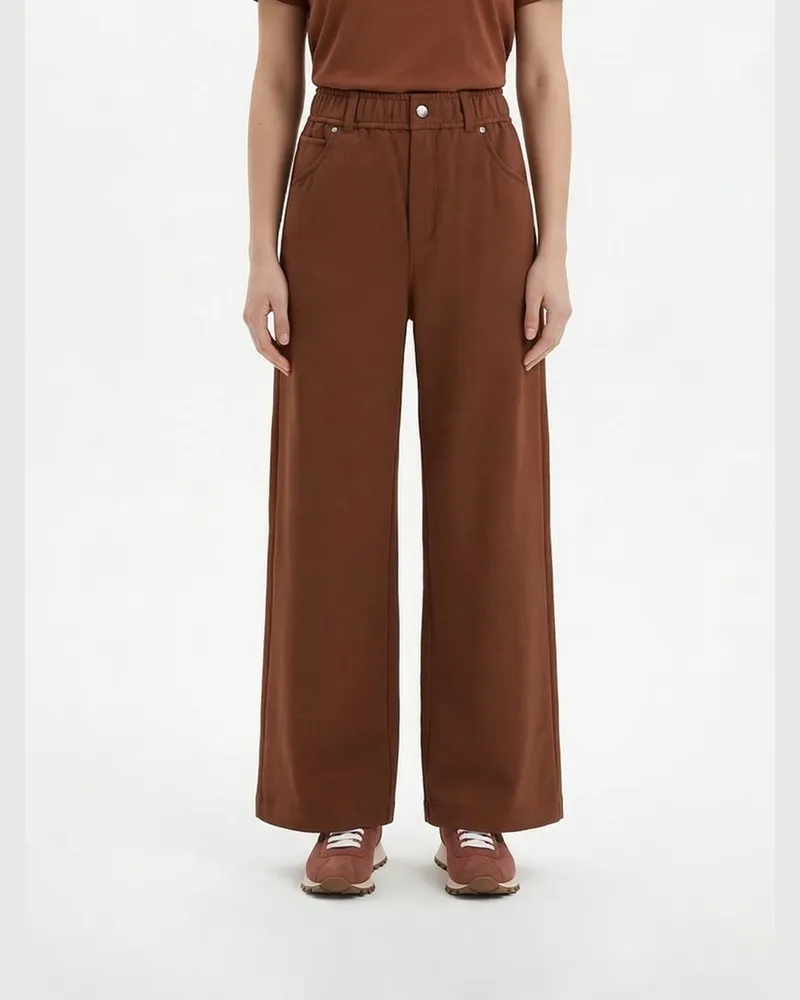 Brunello Cucinelli Hose damen Kaffee