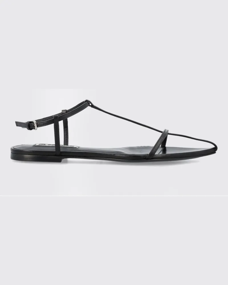 Jil Sander Flache sandalen damen Schwarz