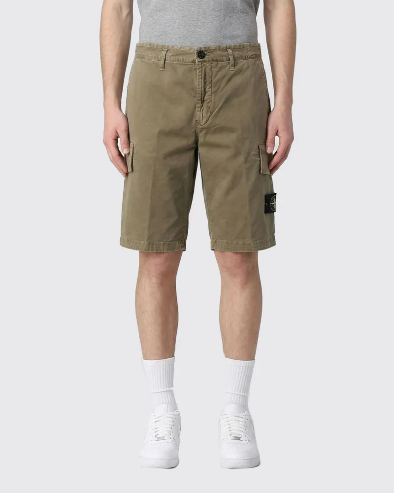 Stone Island Shorts herren Grün