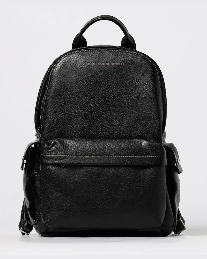 Brunello Cucinelli Tasche herren Schwarz
