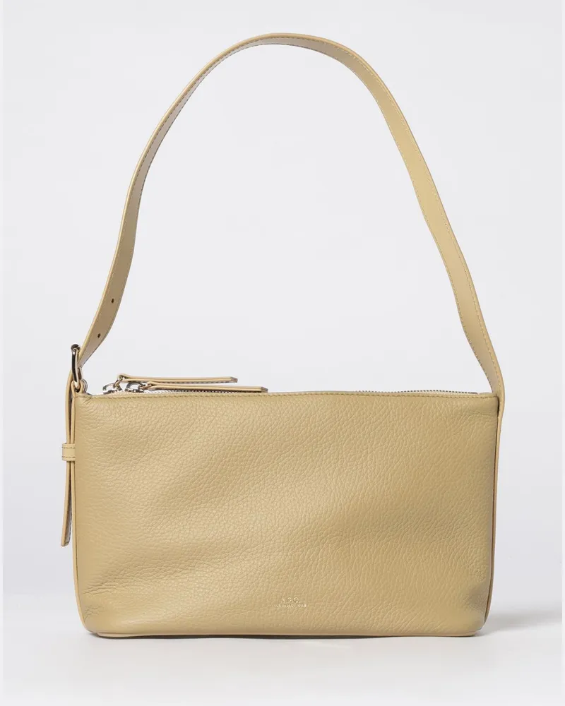 A.P.C. Schultertasche damen Beige
