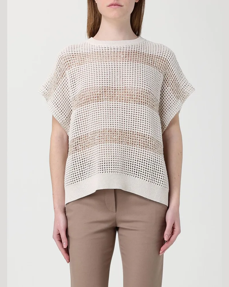 Brunello Cucinelli Pullover damen Beige