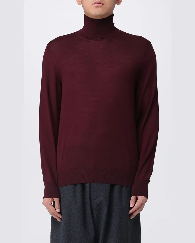 Saint Laurent Pullover herren Burgunderrot