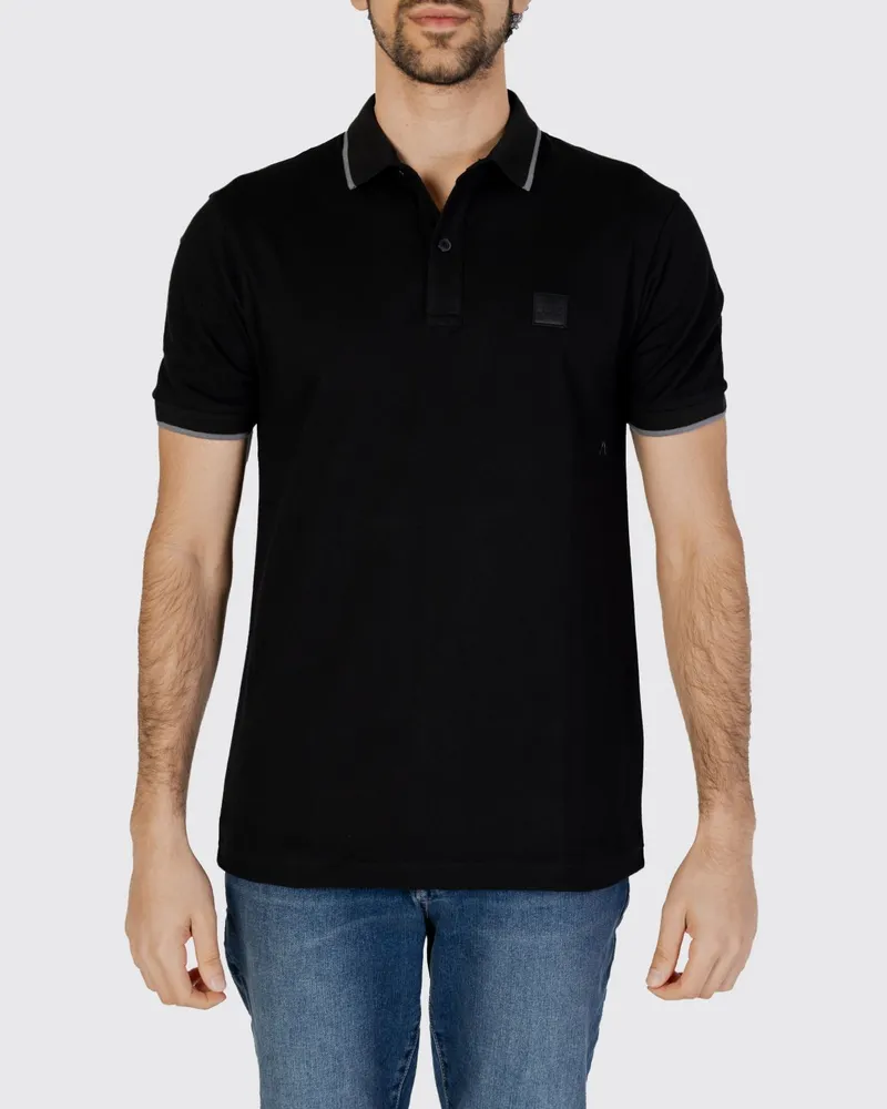 HUGO BOSS Polo herren Schwarz