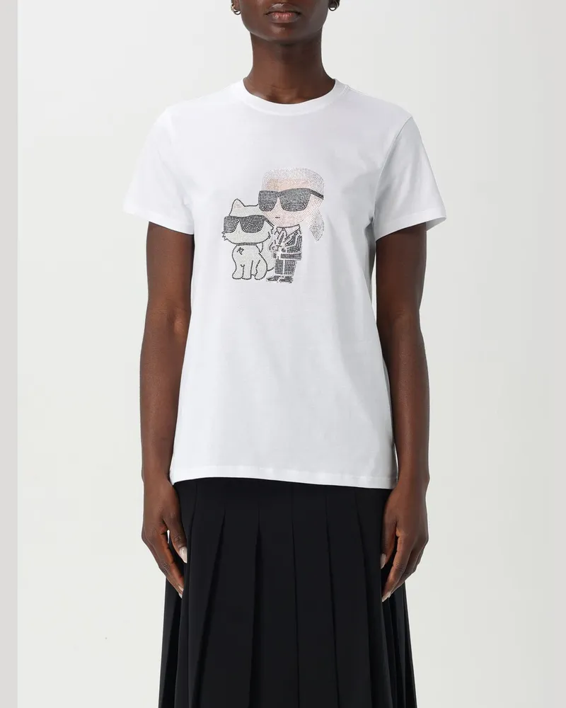 Karl Lagerfeld T-shirt damen Weiß